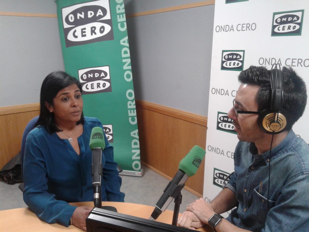 Kanta Motwani en Onda Cero